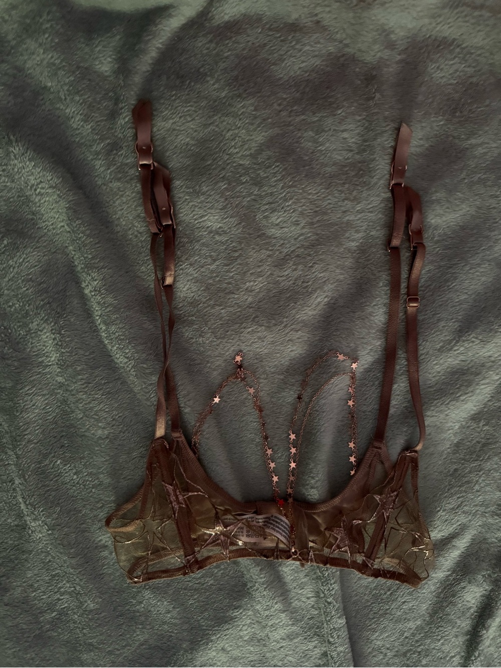 Sheer Star bottom for langurie and raves, lighter color in person
